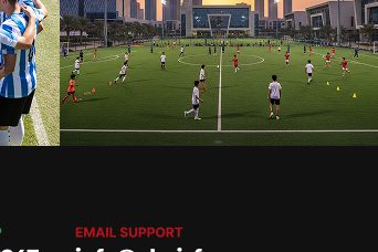 An evening training session on a floodlit pitch